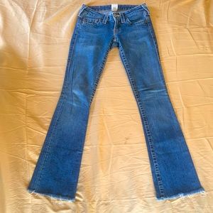 True Religion AUTHENTIC 90s Low Rise Boot/Bells